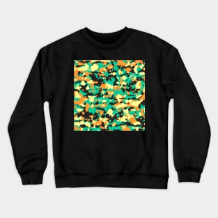 Olive Yellow Digital Camouflage Crewneck Sweatshirt